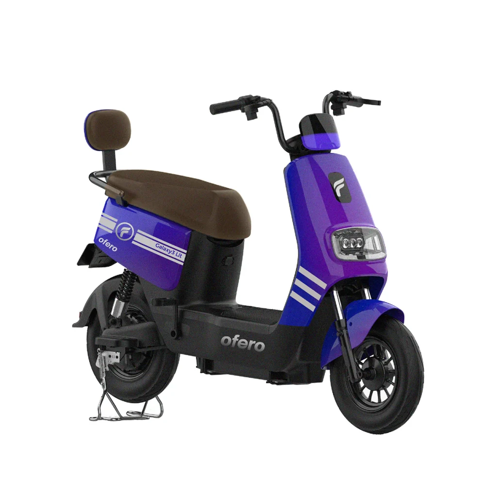 sepeda listrik ofero Galaxy 3 Lit - Aurora Violet merk sepeda listrik yang bagus dan awet