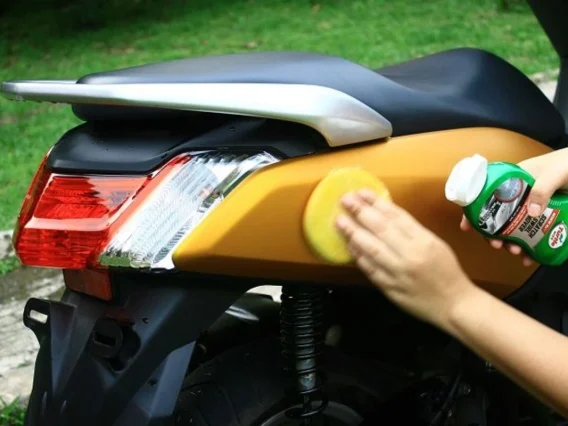 cara mengecat body motor listrik