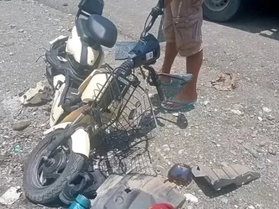 Kecelakaan Sepeda Listrik